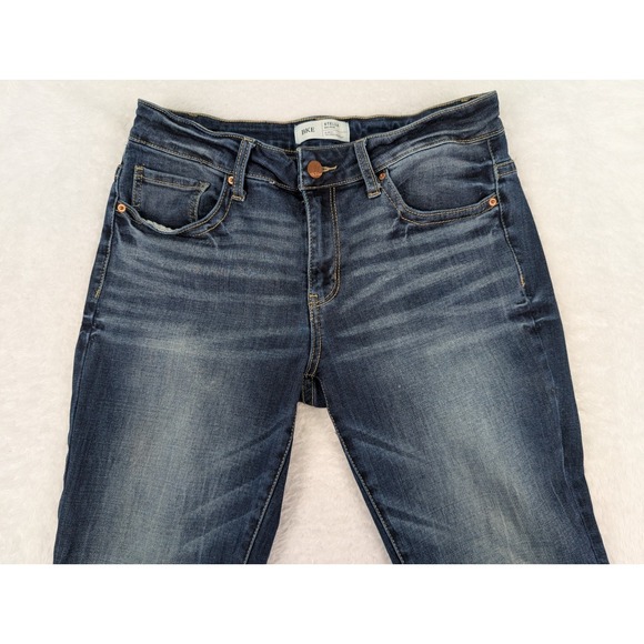BKE Stella Mid-Rise Slim Fit Jeans Women's 31x31.5 Blue Denim Tailored Bootcut - Picture 3 of 10